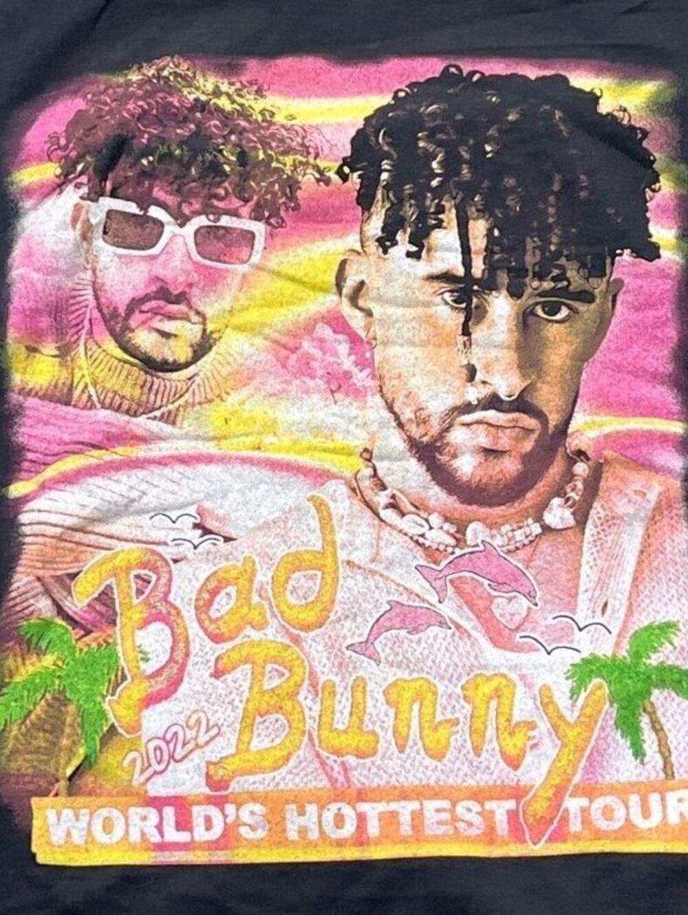 Bad Bunny Preowned Large T-shirt